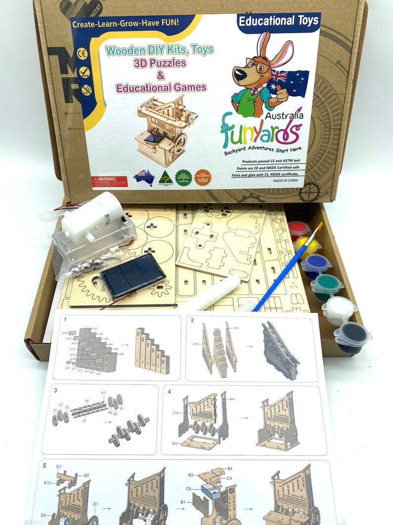DIY Building Kit - Marble Run Lift Puzzle