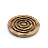 Marble Spiral Wooden 3D Brain Teaser Puzzle