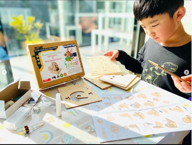DIY Building Kit - Marble Run Whirlpool Puzzle