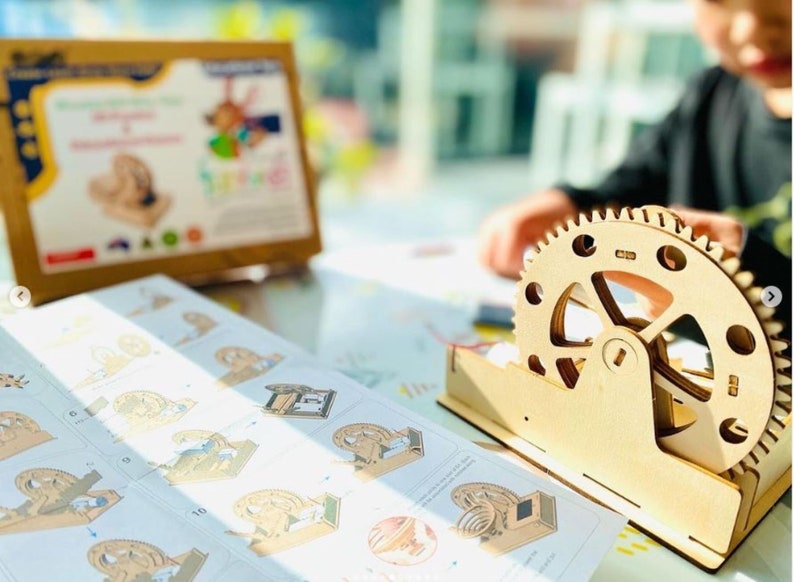 DIY Building Kit - Marble Run Whirlpool Puzzle
