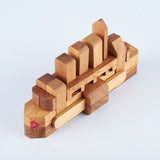 3D Interlocking Wooden Ship Puzzle