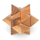 Wooden Brain Teaser Puzzle Gift Box - 12 Individual Mechanical Puzzles