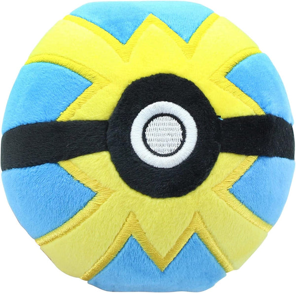 Pokemon Plush Pokeball Quick Ball with Weighted Bottom