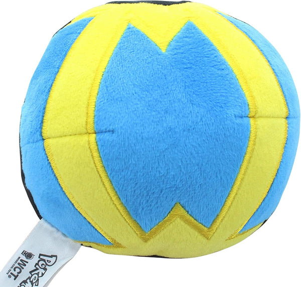 Pokemon Plush Pokeball Quick Ball with Weighted Bottom