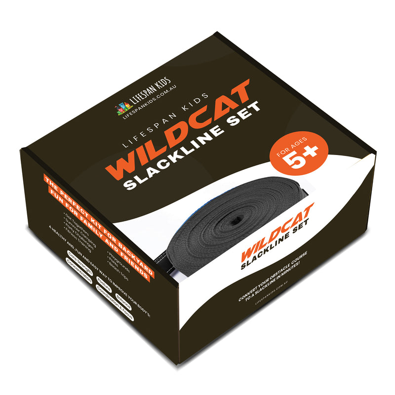 Kids Wildcat Slackline Swing Set