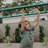 Kids Timber Standalone Monkey Bar Set (3m)