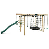 Kids Orangutan Climbing Cube Jungle Gym + Green Slide