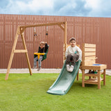 Kids Junior Poppy Play Centre with Swing + Slide