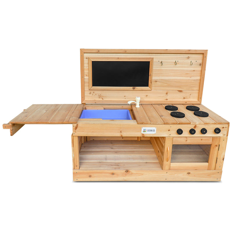 Kids Outdoor Wooden Eden-Style Play Kitchen