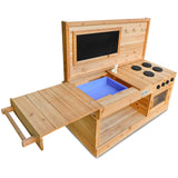 Kids Outdoor Wooden Eden-Style Play Kitchen