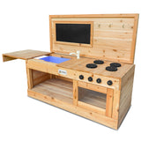 Kids Outdoor Wooden Eden-Style Play Kitchen