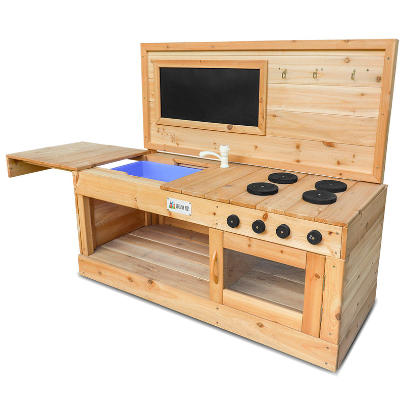 Kids Outdoor Wooden Eden-Style Play Kitchen