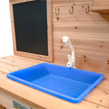 Kids Outdoor Wooden Roma-Style Play Kitchen