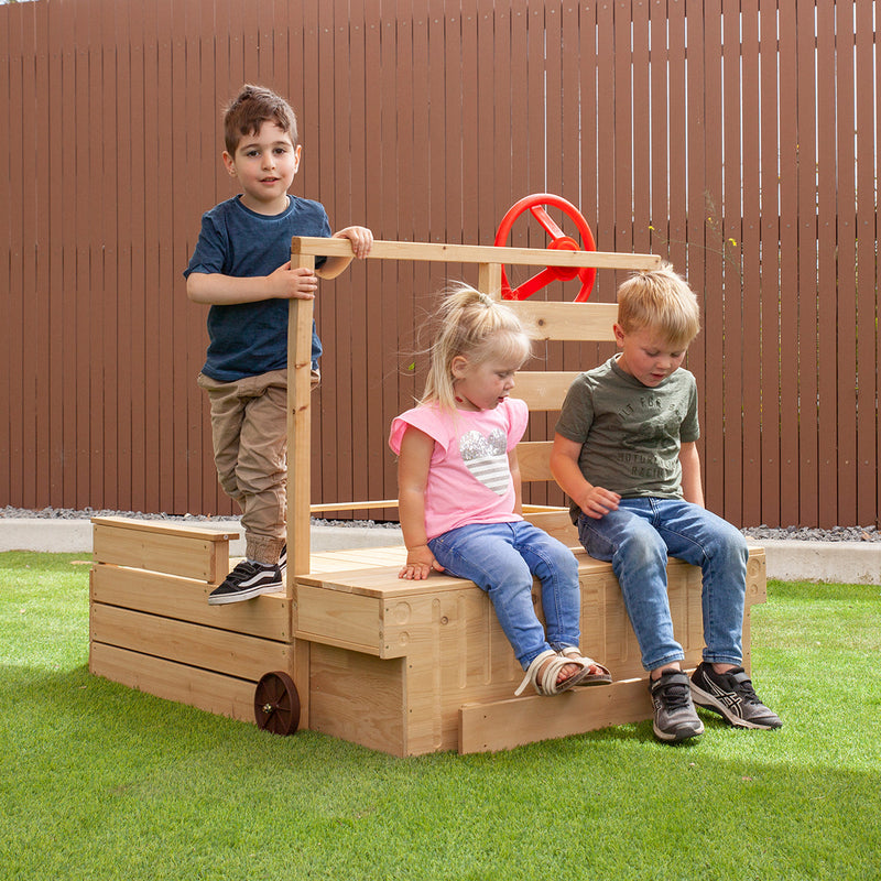 Kids Jeep Style Retractable Sand & Play