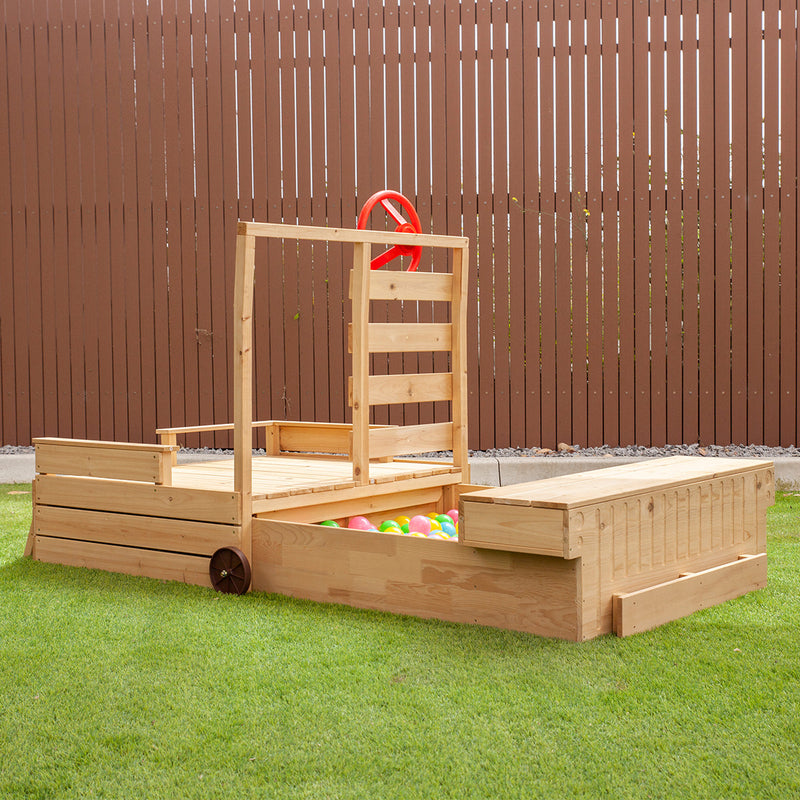 Kids Jeep Style Retractable Sand & Play