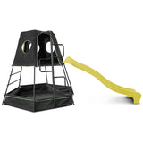 Kids Multi-zone Play Tower + Yellow Slide