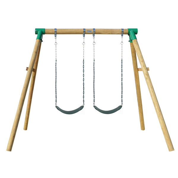 Kids Double Belt Amber Swing Set