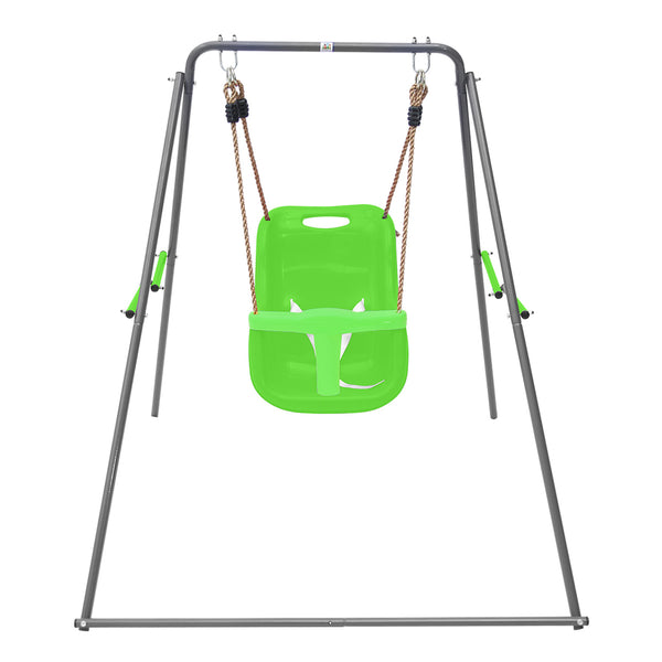 Kids Bobcat Baby Metal Swing Set