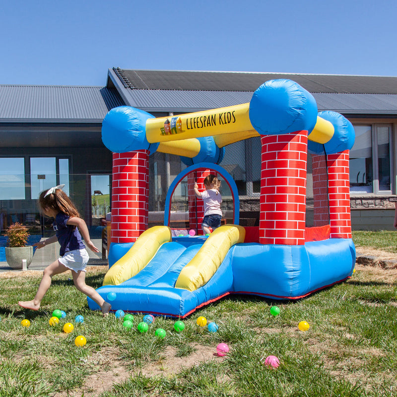 Kids Inflatable Bounce Fort Mini Jumping Castle