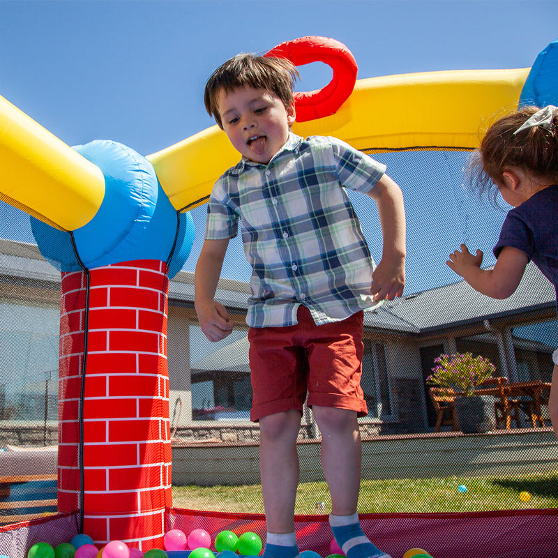 Kids Inflatable Bounce Fort Mini Jumping Castle