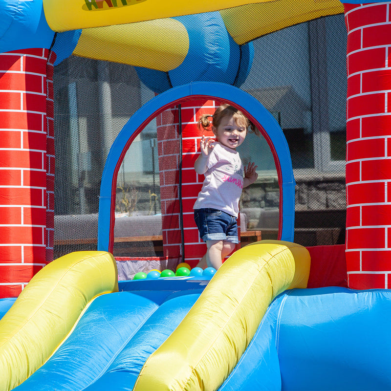 Kids Inflatable Bounce Fort Mini Jumping Castle