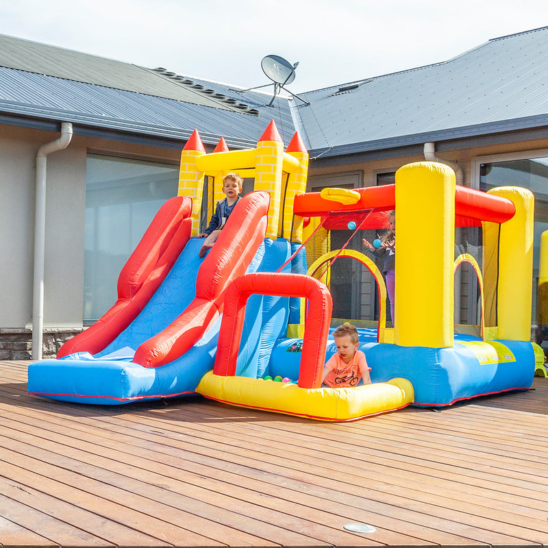 Kids Inflatable Bounce Fort Plus Jumping Castle