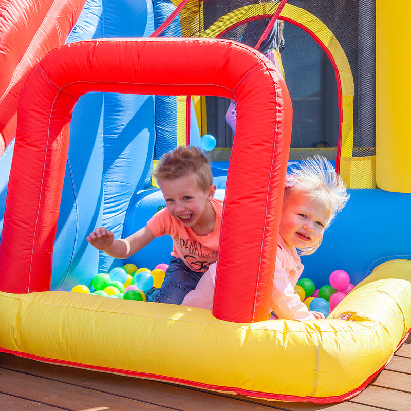 Kids Inflatable Bounce Fort Plus Jumping Castle
