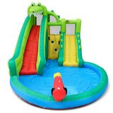 Kids Crocadoo Slide & Splash Inflatable Play Centre