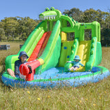 Kids Crocadoo Slide & Splash Inflatable Play Centre