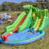 Kids Crocadoo Slide & Splash Inflatable Play Centre
