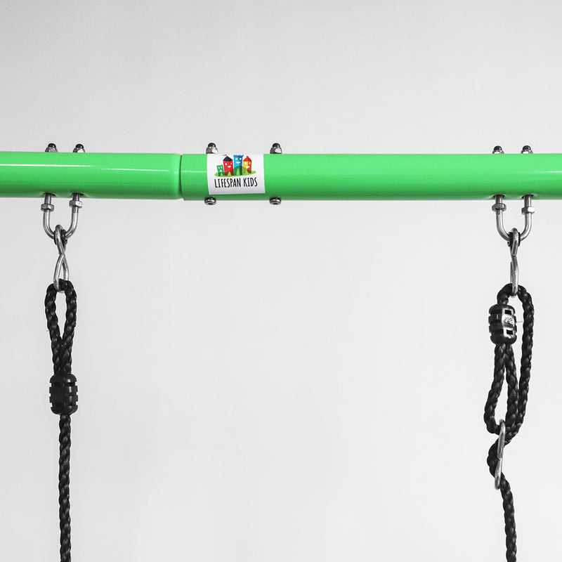 Kids 4 Station Swing Set + Slippery Slide