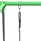 Kids 4 Station Swing Set + Slippery Slide