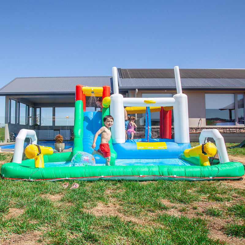 Kids Multi-Fun-Zone Olympic Inflatable Play Centre