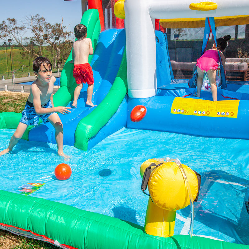 Kids Multi-Fun-Zone Olympic Inflatable Play Centre