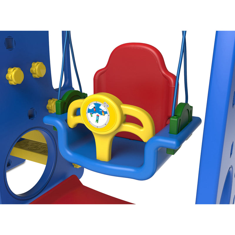 Kids Ruby 4-in-1 Slide & Swing Set