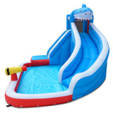 Inflatable Kids Sharky Slide & Splash Inflatable
