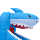 Inflatable Kids Sharky Slide & Splash Inflatable