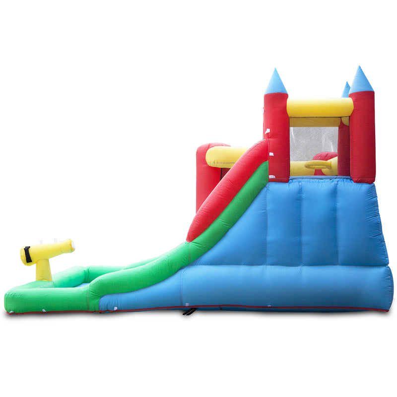 Kids Double Slide & Splash Inflatable Play Centre