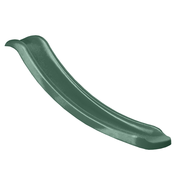 Kids 1.2m Standalone Attachable Slide - Green