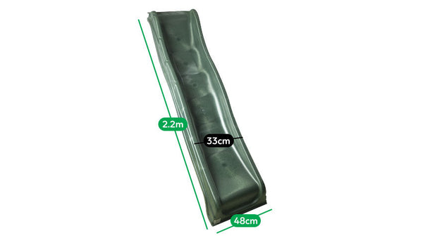 Attachable Kids 2.2m Slide - Green