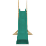 Kids Freestanding Jumbo Timber Climb + Jumbo Green Slide