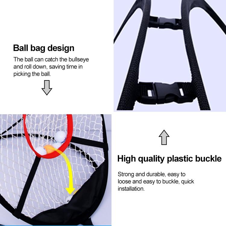 Foldable Golf Target Practice Net - Cutting Rod Design