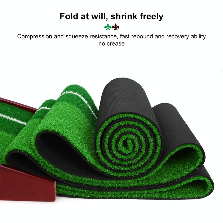 3 Metre Wooden Indoor Putting Practice Mat with Auto Return