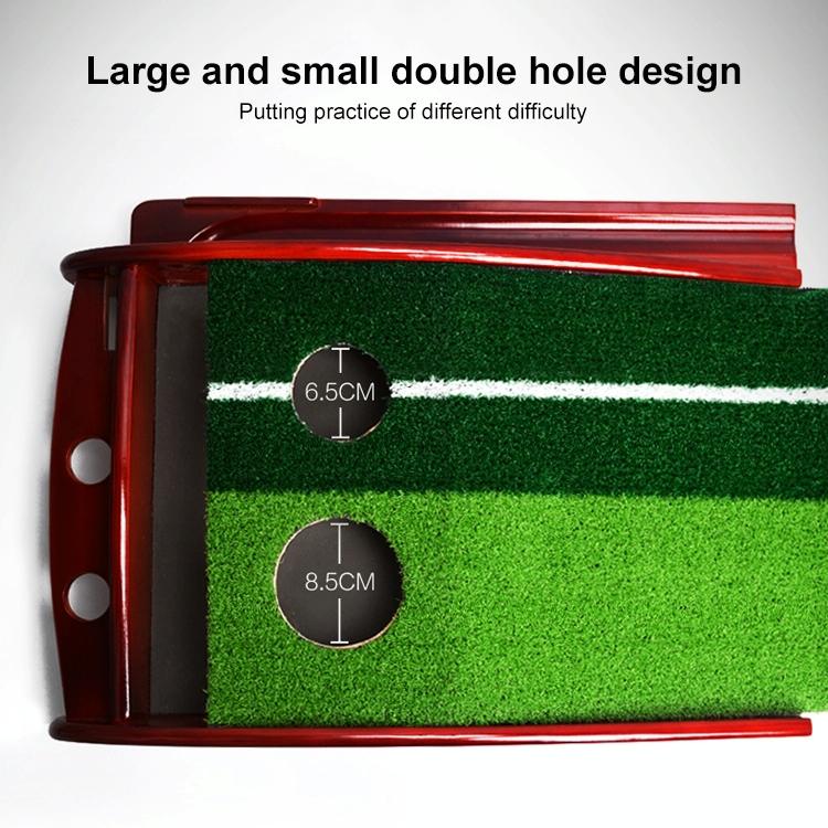 3 Metre Wooden Indoor Putting Practice Mat with Auto Return