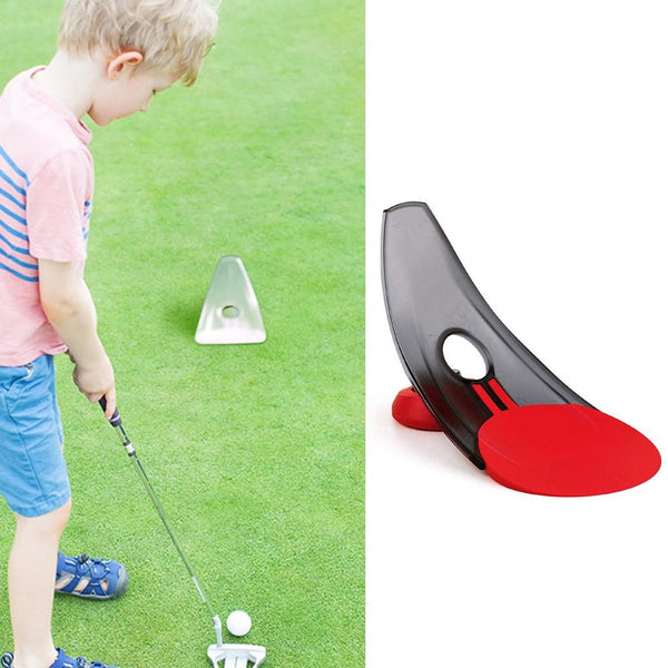 2-Pack Indoor/Outdoor Golf Putting Trainer - Red