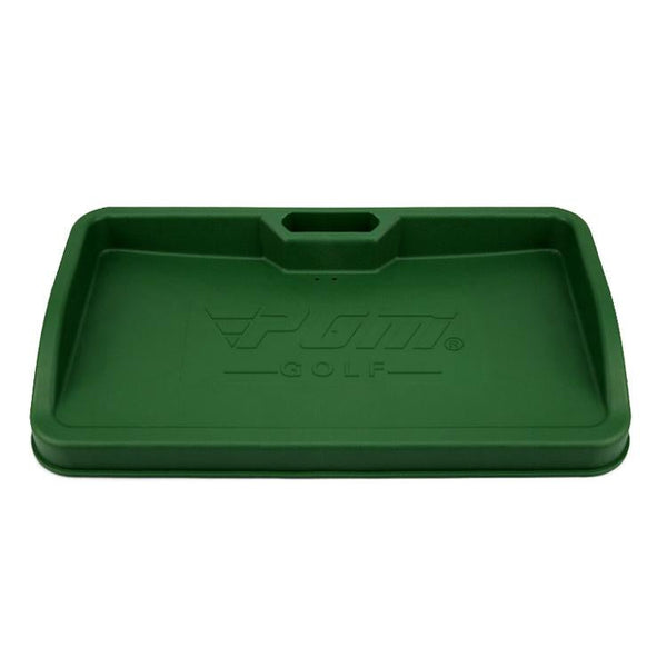 Golf Service Box with Phone Stand for Recording and Analysing Swing/Form - Green