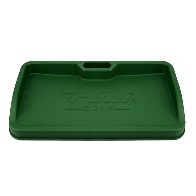 Golf Service Box with Phone Stand for Recording and Analysing Swing/Form - Green