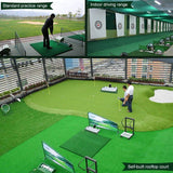 Golf Service Box with Phone Stand for Recording and Analysing Swing/Form - Green