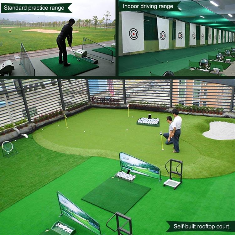 Golf Service Box with Phone Stand for Recording and Analysing Swing/Form - Green