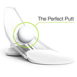 2-Pack Indoor/Outdoor Golf Putting Trainer - Green